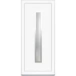 Solid Elements Vchodové dveře Hanna In, 90 P, rozměr vč. zárubně: 1000 × 2100 mm, plast, pravé, bílé, prosklené W1DRBCZTK2.0001
