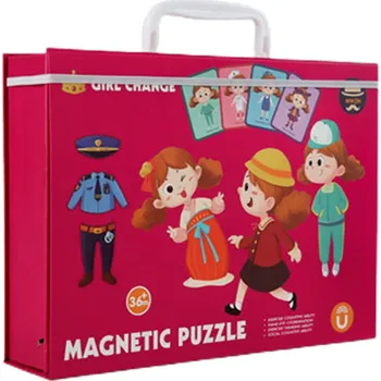 Hra na obchod Magnetické puzzle Oděvy
