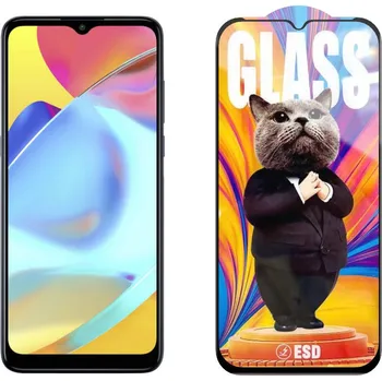 3D Ochranné tvrzené sklo na Alcatel 3L 2021 - Mr. Cat ESD
