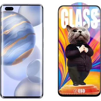 3D Ochranné tvrzené sklo na Honor 30 - Mr. Cat ESD