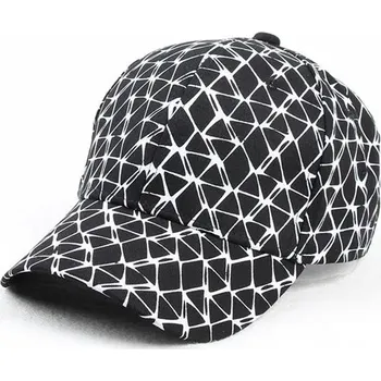 Kšiltovka Bavlněná snapback kšiltovka unisex | Čepice s kšiltem - Černá