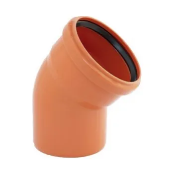 Vrtačka KG kanalizační koleno 125 45° KGB