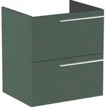 Roca Ella skříňka 58.5x44.6x63.5 cm pod umyvadlo závěsná zelená A857769534