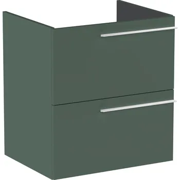 Koupelnový nábytek Roca Ella skříňka 58.5x44.6x63.5 cm pod umyvadlo závěsná zelená A857769534