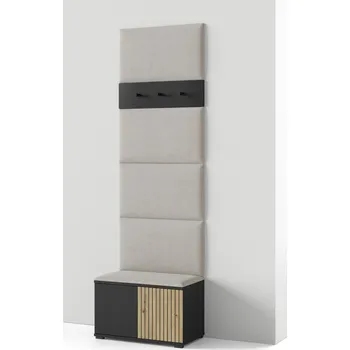 Šatní skříň Předsíňová stěna ROSS 6 Krémová