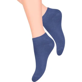 Dámské ponožky Steven Dámské Světle Modré Kotníkové Ponožky Denim Look, světle modrá 38/40 i41_9999951881_2:světle modrá_3:38/40_