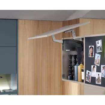 Nábytkové kování Blum Sada Aventos HS top výška korpusu: 450-540mm, krytka: šedá tmavá