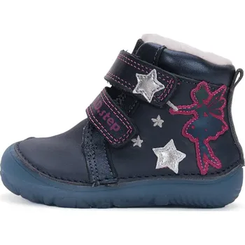 Dívčí sněhule D.D.Step Barefoot zimní boty W073-42766 Royal Blue EUR 24