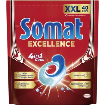 Přípravek do myčky Somat Excellence 4 in 1 kapsle do myčky nádobí 40 ks