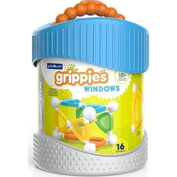 ostatní stavebnice GuideCraft Grippies set Okýnkna 16 dílků