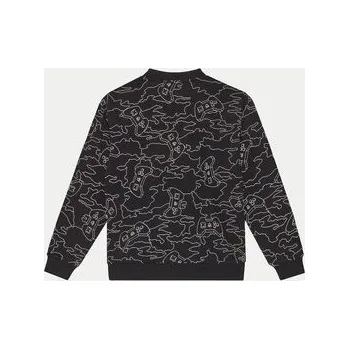 Pánská mikina United Colors Of Benetton Mikina 3GHMC10M5 Černá Regular Fit 150