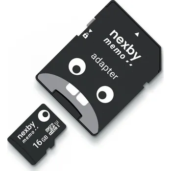Paměťová karta Paměťová karta Nexby micro SDHC 16 GB Class 10 s adaptérem