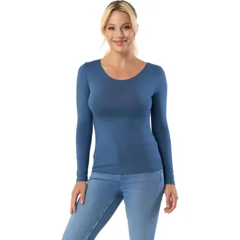 Dámská halenka Halenka Babell Manati Denim s Dlouhými Rukávy, denim S i41_9999953042_2:denim_3:S_