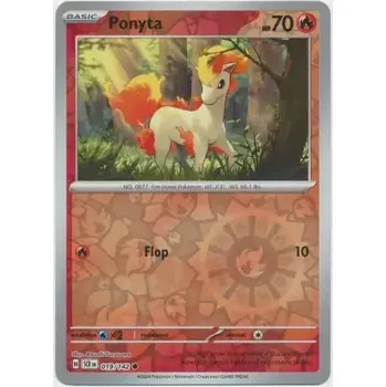 Volný čas Ponyta (SCR 019) - REVERSE HOLO
