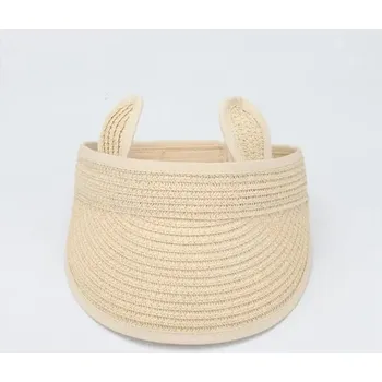 Klobouk Dětský letní klobouk s UV ochranou | Ochrana před sluncem pro děti - béžový,Nastavitelná délka 48-52 cm