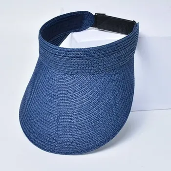 Klobouk Letní dámský klobouk s UV ochranou | Ochrana hlavy - Tibetská modř,56-60 cm