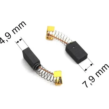 056 uhlíkové kartáče 4,9 x 7,9 mm