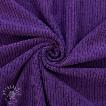 Manšestr 6W COTTON TOUCH purple