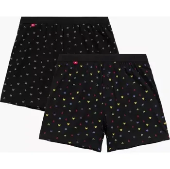 Boxerky Atlantic Herní Sport Boxerky Černo-černé, černo-černá XXL i384_46997300