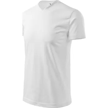 Pánské tričko MALFINI 111 Heavy V-neck Tričko unisex 3XL královská modrá 1110518