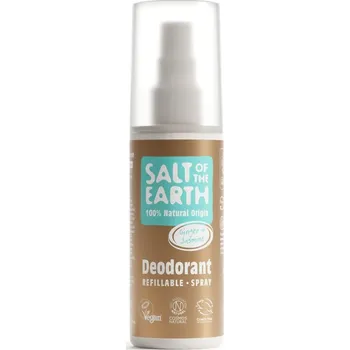 Minerální deodorant ve spreji GINGER + JASMINE 100ml Salt of the Earth