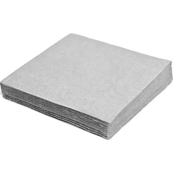 Papírový ubrousek Papírové ubrousky šedé 20 ks