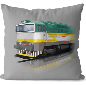 Dekorativní polštářek Polštář 40 x 40 cm - Brejlovec - zelený