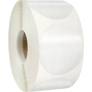 Papír Victoria Transparentní etiketa, průměr 20 mm, 1000 ks/ role