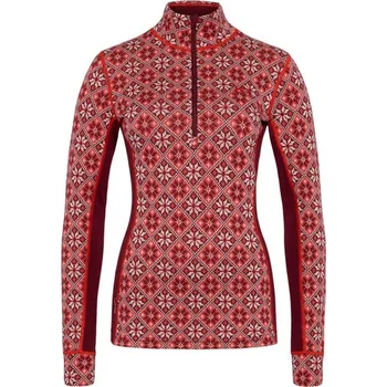 Pánské termoprádlo Dámské merino triko se stojáčkem Kari Traa Rose, rou|M