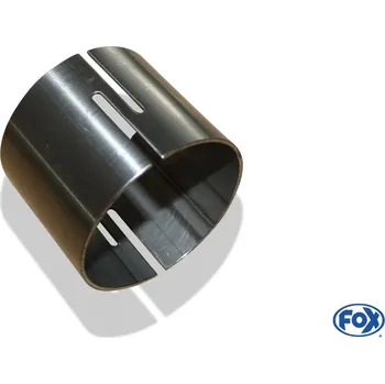 Střední díl výfuku FOX Nerezový výfuk | Spojovací trubka - Audi 80 (B4), 2.8E V6, 1994-1995, AU011000-VB2