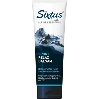 Masážní přípravek SIXTUS SPORT RELAX BALM (krém regenerační), 125 ml