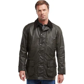 Pánská casual bunda Barbour Bristol Wax Jacket — Olive