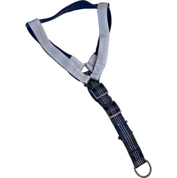 Postroj pro psa ANNAM Reflexní postroj pro psy, obvod 60-80 cm, šedý