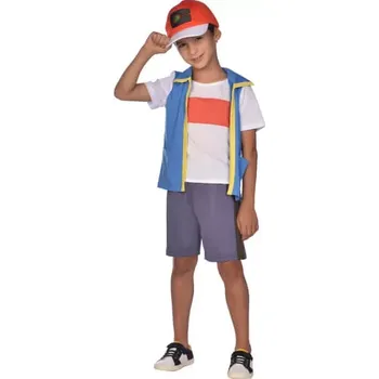 Karnevalový kostým Dětský kostým Pokemon - Ash