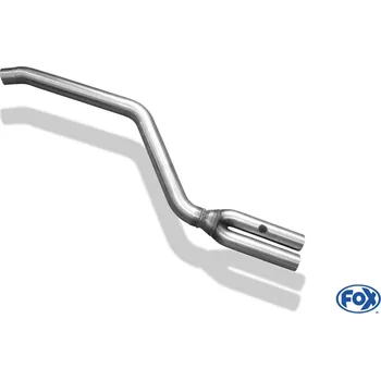 Střední díl výfuku FOX Nerezový výfuk | Spojovací trubka - BMW X3 (E83), 3.0d, 2003-2011, BM100000-VBR