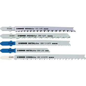 Příslušenství k nářadí Berner 372376 Sada pilových listů - 5 dílů + sleva 5% po přihlášení