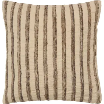 Povlak na dekorativní polštářek Béžovo-hnědý povlak na polštář Kave Home Enara 45 x 45 cm
