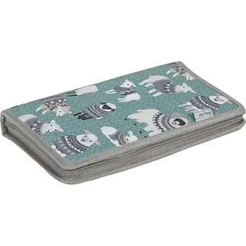 Organizér galanterie Pevné pouzdro na háčky - Ovečky ve svetru (Knitting Needle Case, interchangeable Wooly Pully)