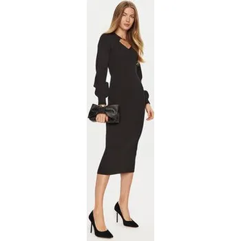 Dámské šaty TWINSET Úpletové šaty 241TP3361 Černá Slim Fit XS