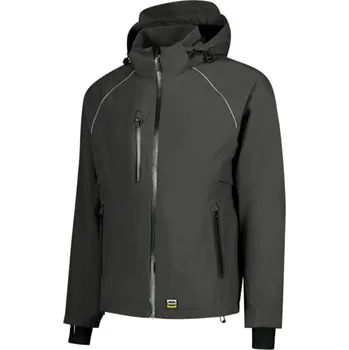 Pánská softshellová bunda TRICORP T54 Tech Shell Bunda unisex 3XL tmavě šedá T54T418
