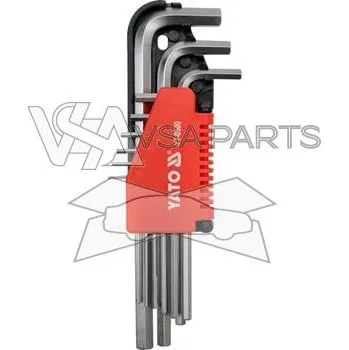 Klíč YATO Sada klíčů imbus, 9 ks