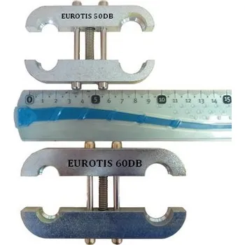 Vodovodní potrubí Držák Eurotis 60 DB, DN 12/ DN 15 plyn/voda a plyn