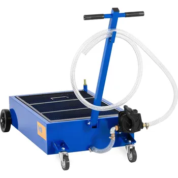 Nářadí na výměnu oleje MSW Mobilní Záchytná vana na olej - 75 l - Ruční pumpa MSW-WOT-68