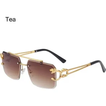 Retro sluneční brýle s UV400 ochranou | Ochrana před sluncem - Čaj