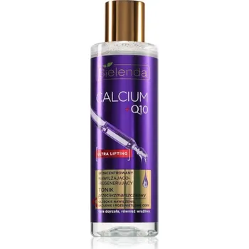 Bielenda Calcium + Q10 Concentrated moisturizing and regenerating anti-wrinkle tonic hydratační tonikum proti vráskám 200 ml