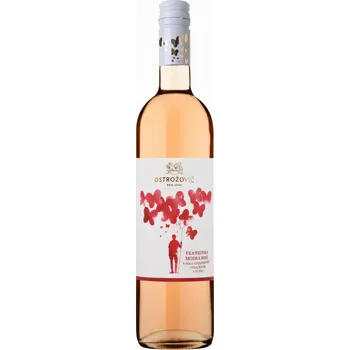 Víno J&J Ostrožovič Frankovka Modrá Rosé 2023 10% 0,75l