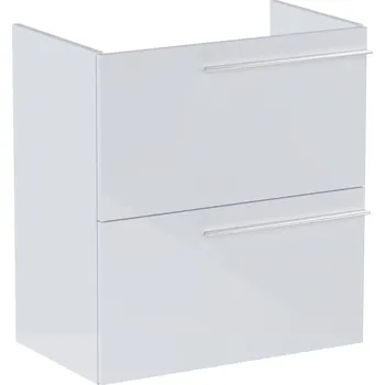 Koupelnový nábytek Roca Ella skříňka 58.5x34.6x63.5 cm pod umyvadlo závěsná bílá A857778806