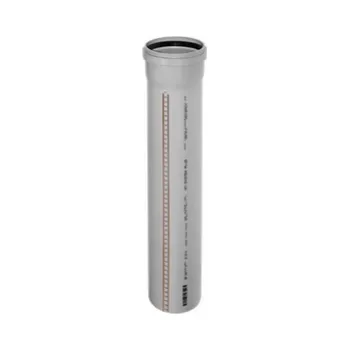 Kanalizační potrubí Peštan HT odpadní trubka 70 délka 1m šedé potrubí HTEM