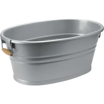 Zdenické nářadí DOMO SERVICE Vědro Nostalgia stříbrné Litry: 28L