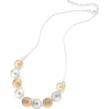 Náramek Intrigue Náhrdelník terčíky s krystaly Fable 60257